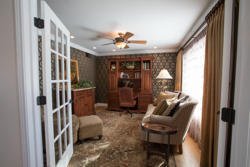 Office Den Interior Remodeling Projects by Nehmey Construction